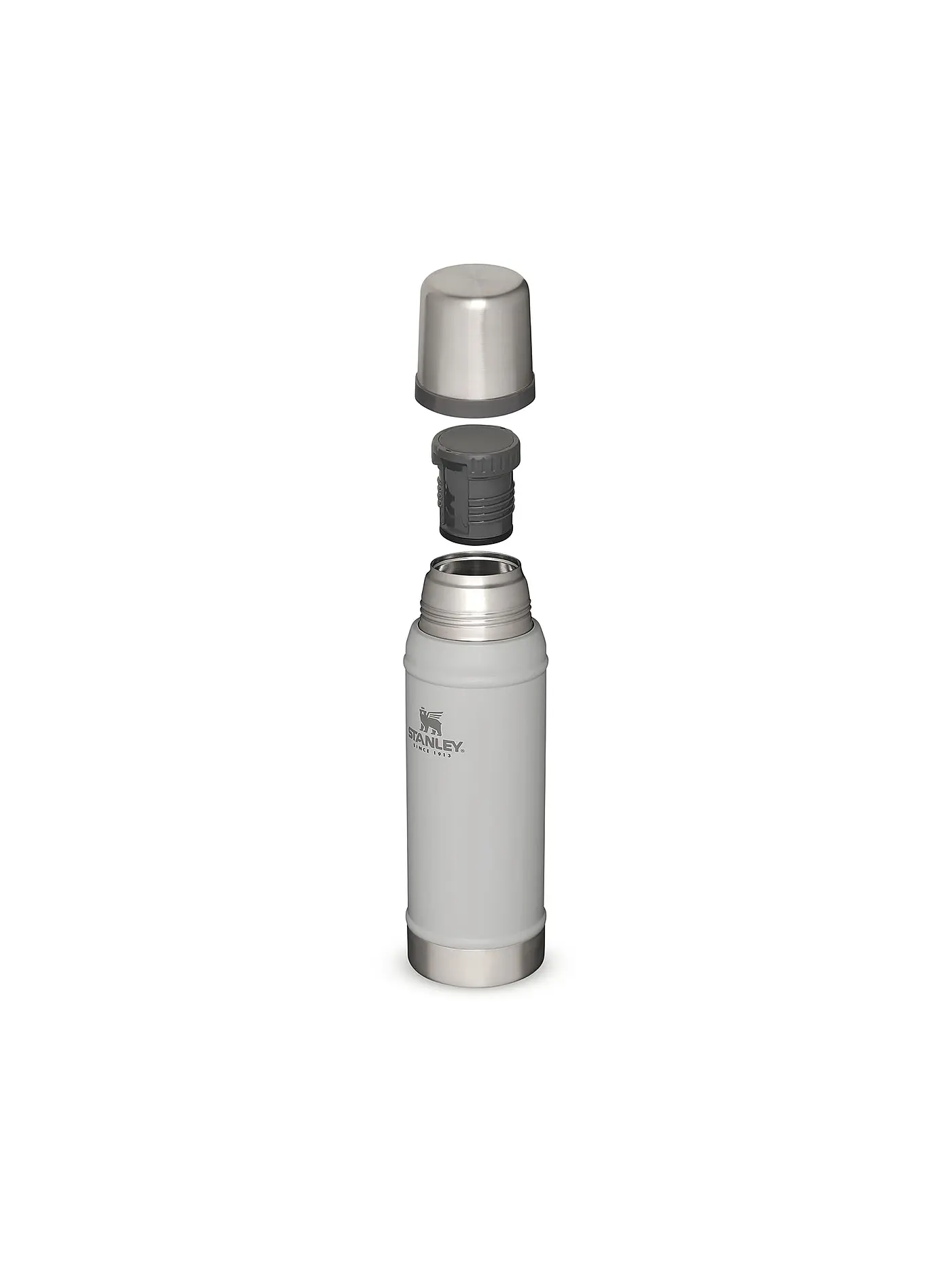 STANLEY | Isolierflasche - Thermosflasche Classic 0,75l Schwarz | grau